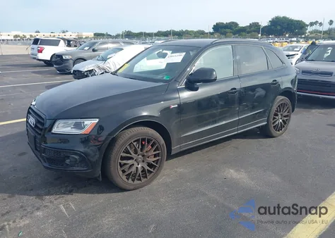2017 Audi Sq5 3.0T Premium Plus z USA, uszkodzony, nr VIN WA1CCAFP4HA073631